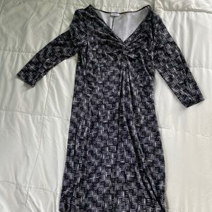 DKNY KNEE LENGTH DRESS